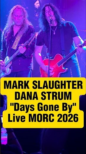 Slaughter performing Days Gone By on Monsters if Rock Cruise 2026 MORC #ballad allad #hairbands