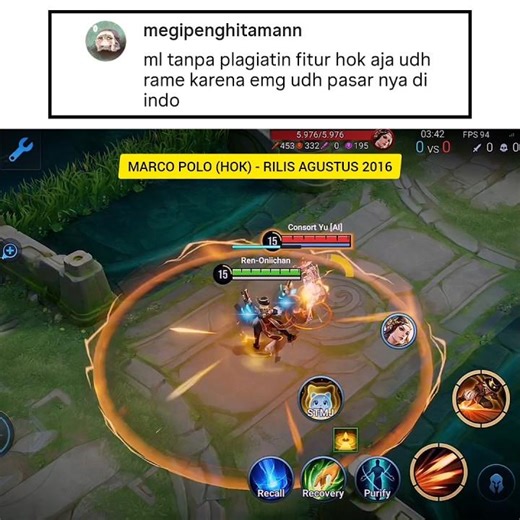 MLBB Dari Awal Rilis Sudah Plagiat HOK? 🙀