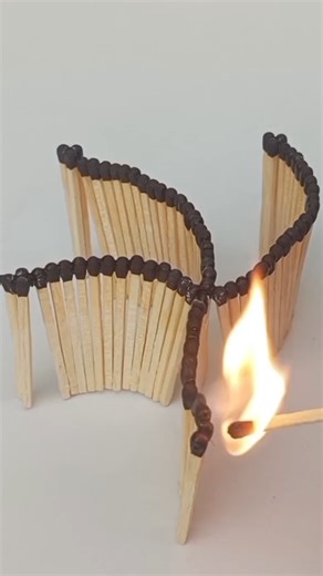 ART WITH MATCHSTICKS 🔥