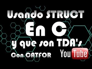 Uso del Struct y TDA en C