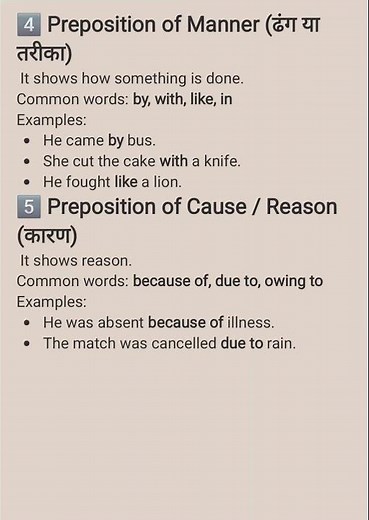 Types of Prepositions in English Grammar – Complete Explanation with Examples