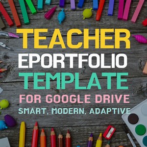 Teacher Portfolio Website Template