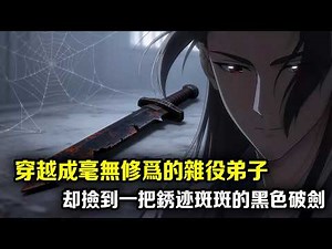 穿越成毫无修为的杂役弟子，却捡到一把锈迹斑斑的黑色破剑，能靠杀怪无限变强！