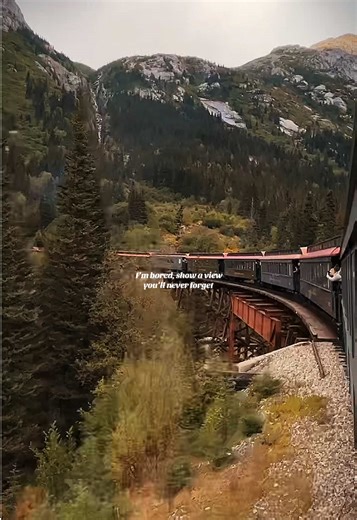 Absolutely unreal #alaska #alaskatok #mountains #beauty #trainride | Alaska