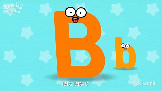 小芝士带你学英语｜26个字母 字母B歌曲 alphabet B song 含字幕