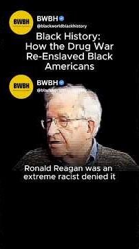 Black History: From Slavery to Prison Labor – Noam Chomsky Explains'' #blackhistory #america