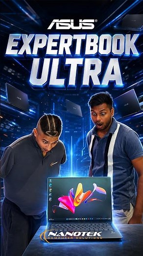 ASUS ExpertBook Ultra — Ultra for Anything. 💻✨