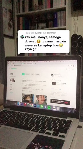 Reply to @bbyjungoo_ Cara Log in Weverse di leptop #weverse #bts #bighit_entertainment #bighit fyp