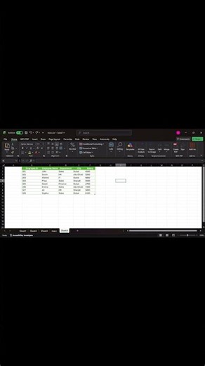 How to Use Find & Replace in Excel | Replace Data Instantly #shorts