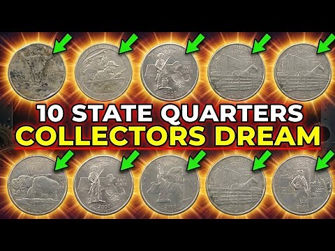 You Might Own One of These 10 Valuable State Quarters Secretly Worth Hundreds of Thousands