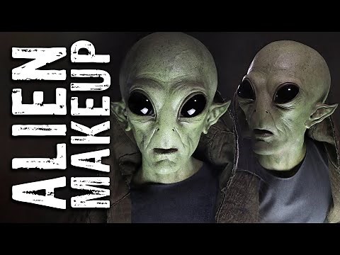 Martian Alien Makeup Tutorial