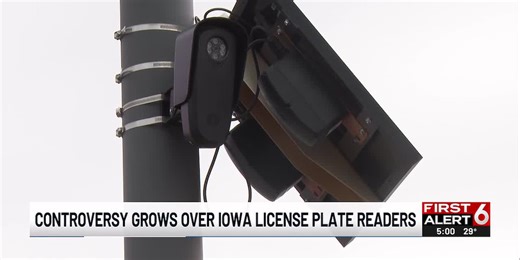 ALPR cameras track Iowa drivers with few regulations, ACLU report finds