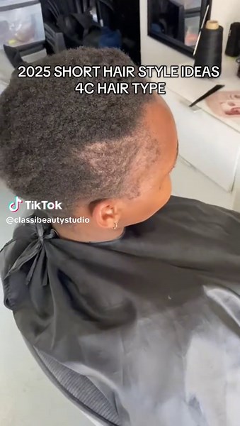 2025 Short Hair Styles for 4C Hair Types