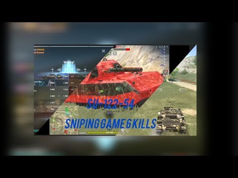 SU-122-54: SNIPER'S DREAM! 6-Kill Domination on CASTILA