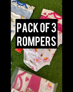 Get ready to embrace the adorable chaos with our Pack of 3 Bodysuits. These little outfits will melt your heart and keep your baby looking stylish. Hurry and grab this deal before your daily dose of cute runs out! 🚀💖 . Order Now: www.todsnteens.com . . #TodsnTeens #BabyFashion #BodysuitBundles #CutiePie #ShopNow #AdorableChaos #babybodysuit #yellow #babydress | Tods N Teens