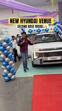 New Venue HX 4 Petrol Manual🔥 #newvenue #hyundaivenue #venuefacelift #shorts #indianautozone