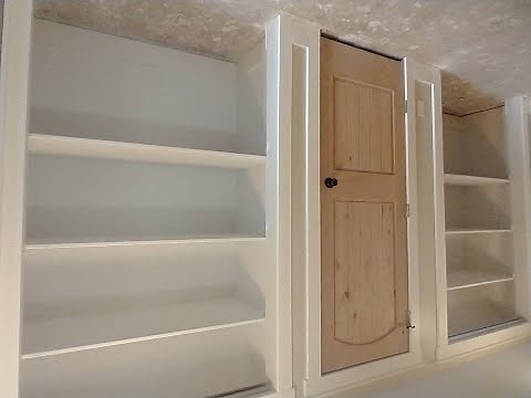Closet Shelves Built Out of MDF #diy #handyman #storage