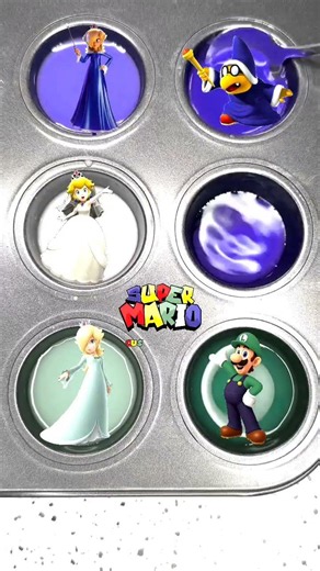 Color Mixing Magic with Super Mario #mariobros #colormix