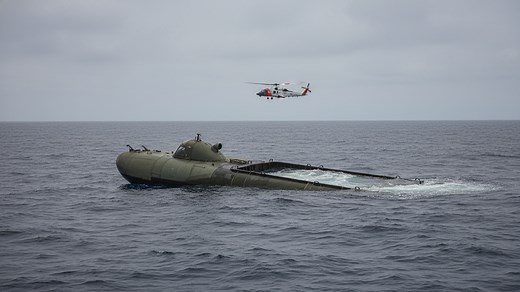 Why drug smuggling submarines are built to destroy themselves