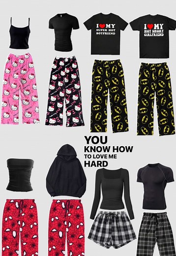 Couple Goals: Matching Pajamas for Cozy Nights