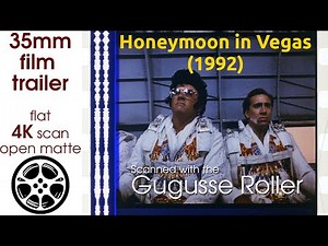Honeymoon in Vegas (1992) 35mm film trailer, flat open matte, 4K *CROPPED
