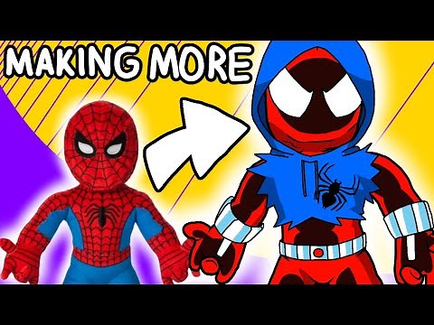 Designing SPIDER-MAN Plushies that Marvel NEEDS to MAKE