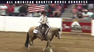 6.8K views · 277 reactions | 2021 All American Quarter Horse Congress Freestyle Reining!! Hollywood Hottime and I had a blast showcasing at such and outstanding event and the best crowd ever! Thankyou everyone!! Kevin Raber | Diamond K | Facebook