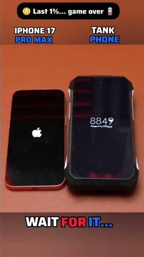 😳⚡ iPHONE 17 PRO MAX vs TANK PHONE BOOT-UP TEST!! 😳⚡