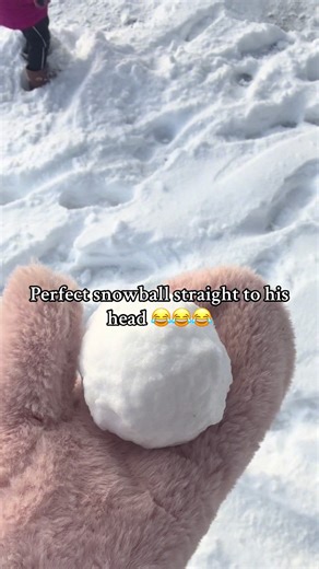 I threw the snowball & my son got tackled for it 😂😂😂😂 SO FUNNY I wasn’t expecting it to hit him that good! ❄️🤍⛄️😂😂 #snowstorm #snowballfightagainsthunger #family #snowball #funny