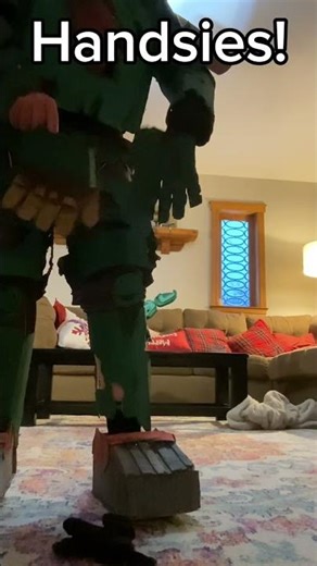 Springtrap cosplay suit up #fnaf #fnafcosplay #springtrap