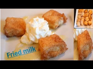 How to make Fried milk/ Spanish dessert LECHE FRITA. without oven and eggless...by (My ways)