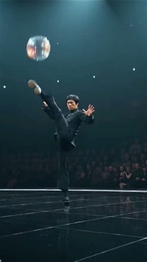 Bruce Lee Defying Gravity with Pure Control💪|#BruceLeeShorts #ViralShorts #ReelsViral #Legend