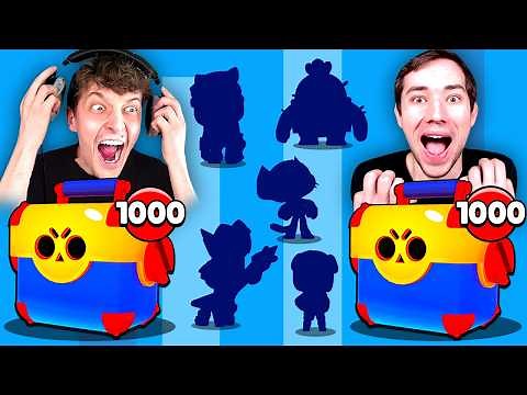 1000x MEGA BOX OPENING BATTLE! 8x LEGENDÄRER BRAWLER! 😱 Brawl Stars deutsch