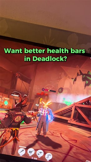 Get better health bars in deadlock, much clearer and easier to tell! Follow for more! #deadlock #gaming #games