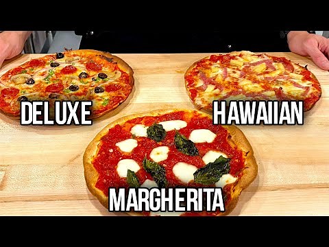 Thin Crust Pizza in 5 MINUTES??? | Easy Pizza Recipe Hack