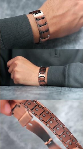 MagnetRX Copper Bracelet: Ultimate Pain Relief & Stylish Comfort for Men