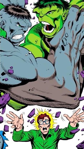 The Hulk Was Never Meant to Be Green 😱 #hulk #mcu #marvel
