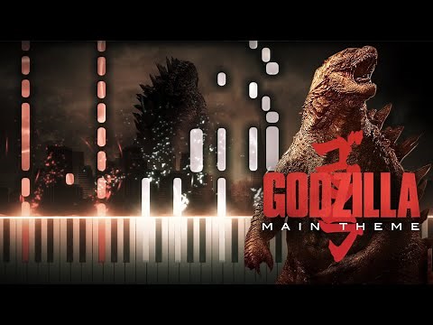 Godzilla (2014) Main Theme | Synthesia Piano Tutorial