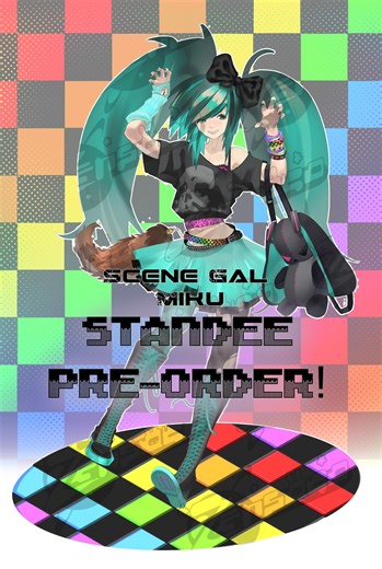 Scene Gal Miku Standee [PRE-ORDER MARCH 2026]