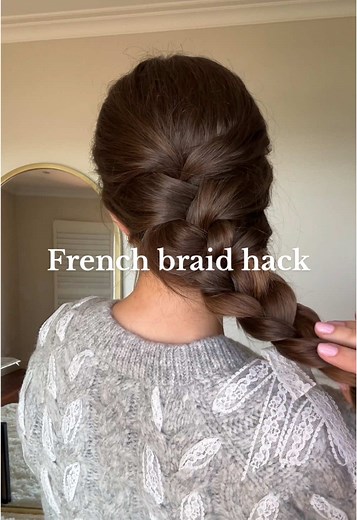 Layered French Braid Hairstyle Tutorial