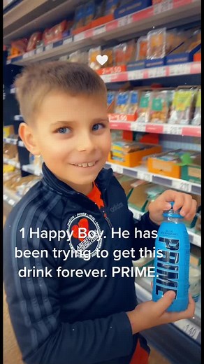 Happy Boy's First Taste of PRIME at Asda