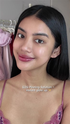 G2G Peeling Solution = instant glow up ✨