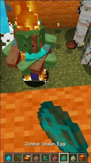 Iron Golem Takes On Zombie AND Zombified Piglin In EPIC Battle!