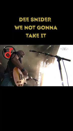 DEE SNIDER - WE NOT GONNA TAKE IT #90s #80s #fyy #fypシ #fy #music #rocknroll #classic #rock #hardrock #glanmetal #deesnider #twistersister #70s #heavymetal
