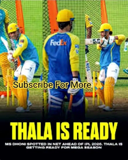 CSK Practice Training 🥵 | #ipl2026update #dhoni #csk