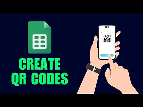 Create QR Codes Using Google Sheets