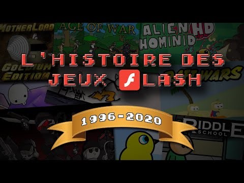 L'HISTOIRE DES JEUX FLASH