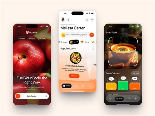 Mobile App for Nutrition mobile app