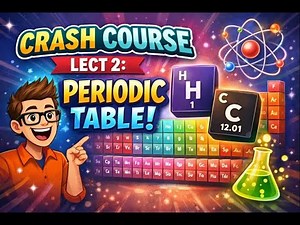O level crash course lecture 2 periodic table