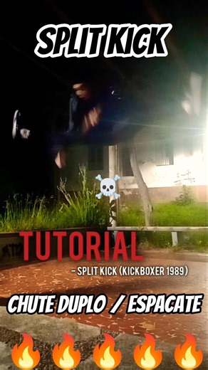 Split kick tutorial double kick (air split) #martialarts #artmartial
